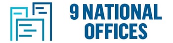 9 National Offices
